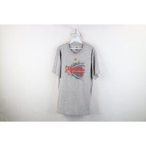 Vintage Y2K Adidas Mens Size XL Chicago Bulls Basketball T-Shirt Heather Gray